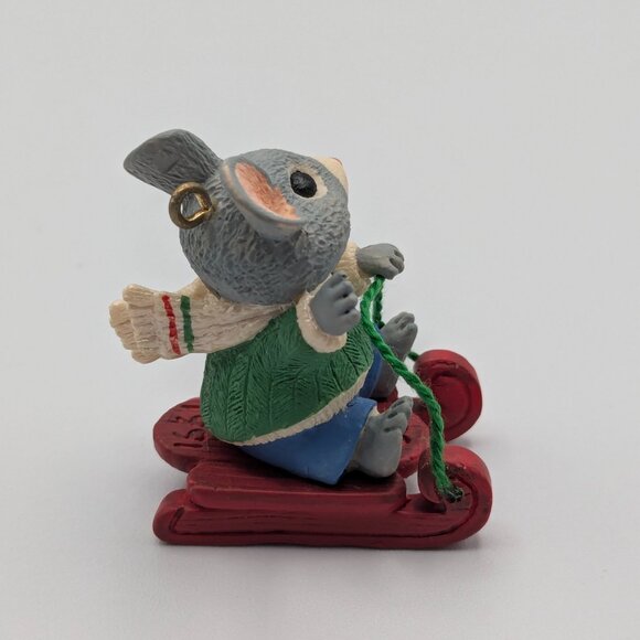 Hallmark Keepsake Look Out Below 1991, Tender Touches Collection Ornament - Picture 4 of 10